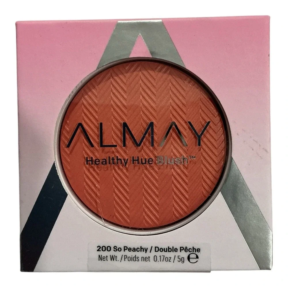 Almay Healthy Hue Blush 200 So Peachy Lightweight Radiant Finish